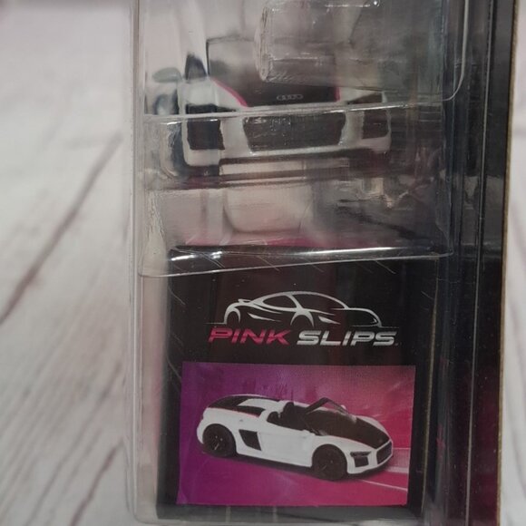 Jada Toys Pink Slips Audi R8 Spyder White Black Diecast 1:64, Limited Ed 2023 - Picture 4 of 6